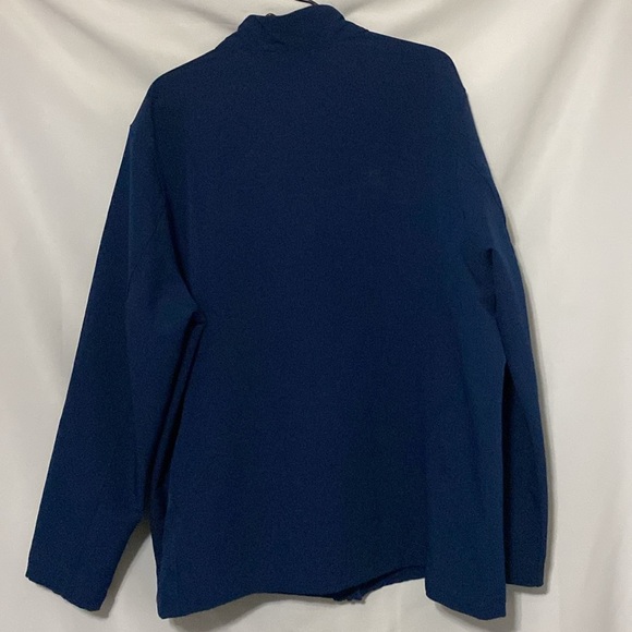 32 DEGREES MENS XXL NAVY Blue Full-Zip Jacket MULTIPOCKETS HOOK LOOP CUFFS EUC - Picture 10 of 10